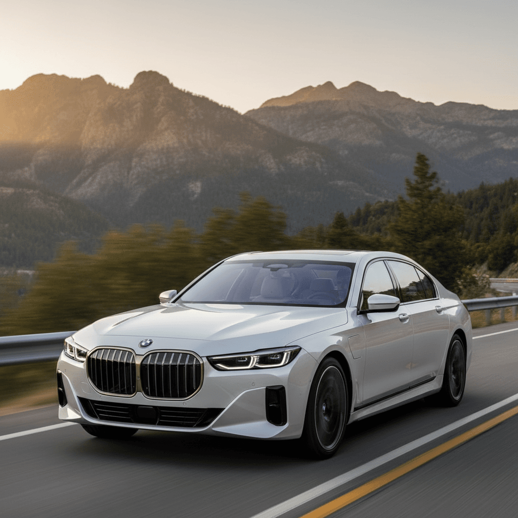 2025 BMW i7 M70 xDrive electric vehicle