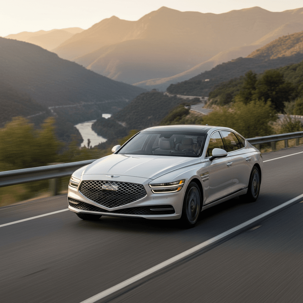 2025 Genesis Electrified G80 electric vehicle