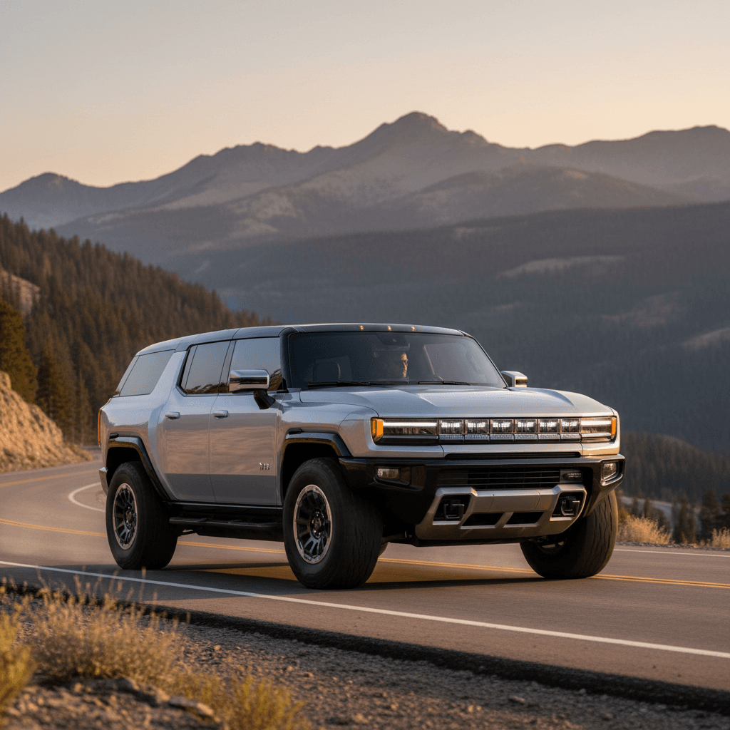 2024 GMC Hummer EV SUV 3X electric vehicle