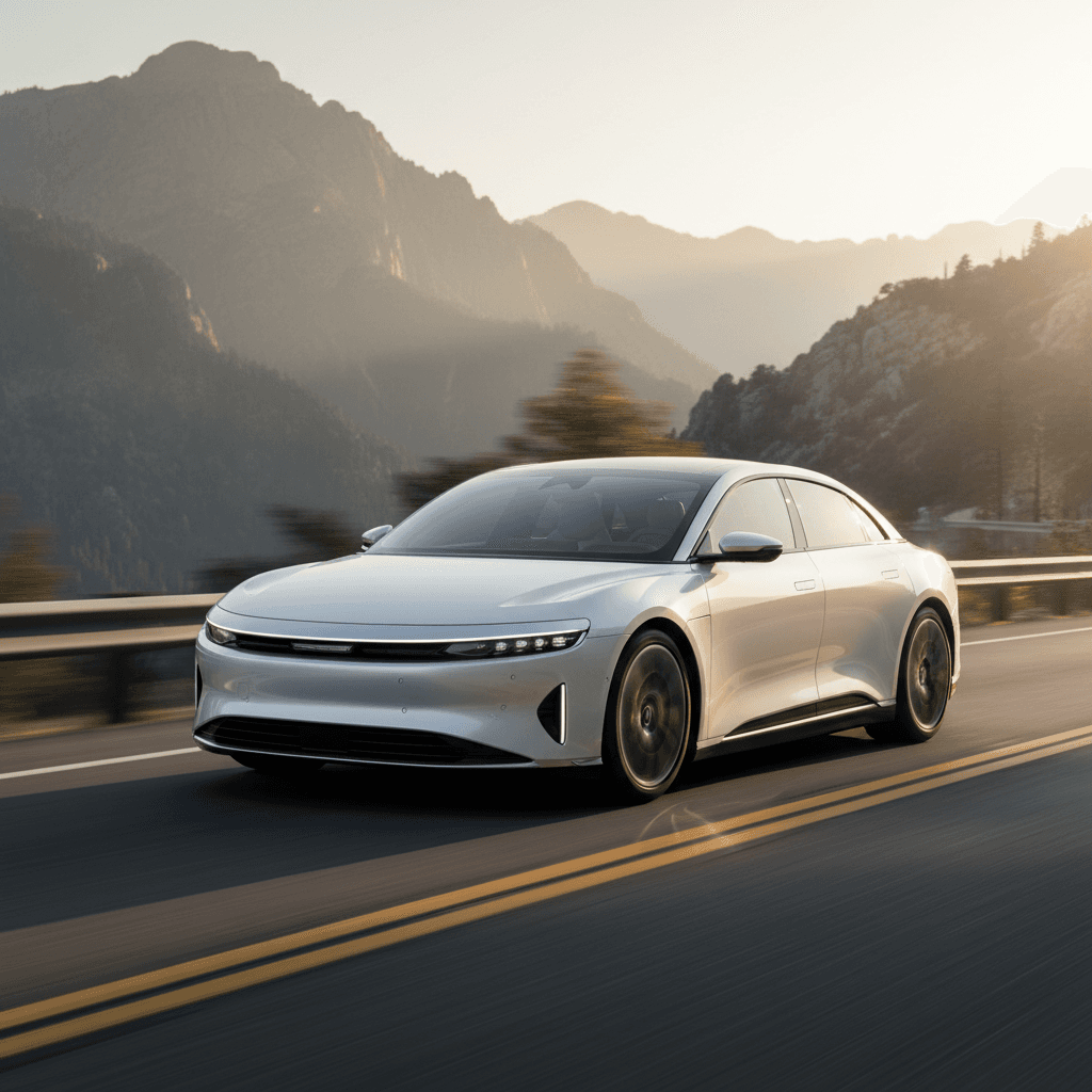 2025 Lucid Air Grand Touring electric vehicle