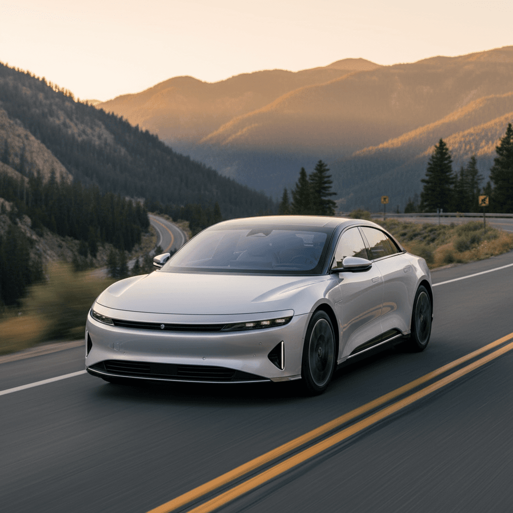 2025 Lucid Air Pure electric vehicle