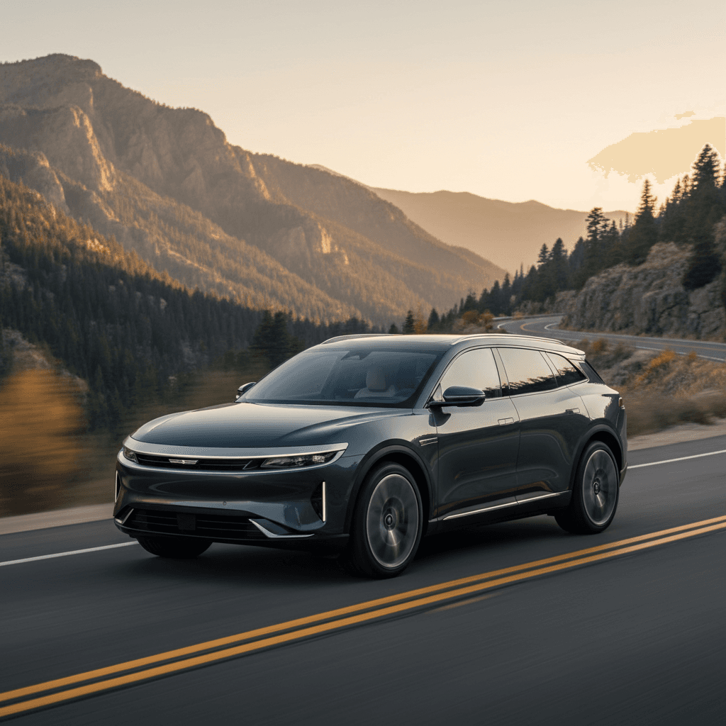 2025 Lucid Gravity Grand Touring electric vehicle