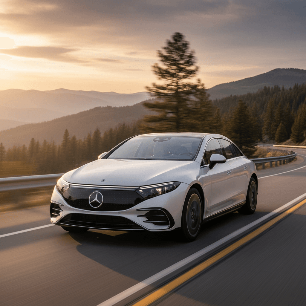 2025 Mercedes-Benz EQE 350+ electric vehicle