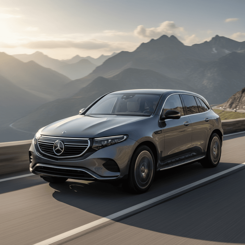 2025 Mercedes-Benz EQE SUV 350+ electric vehicle