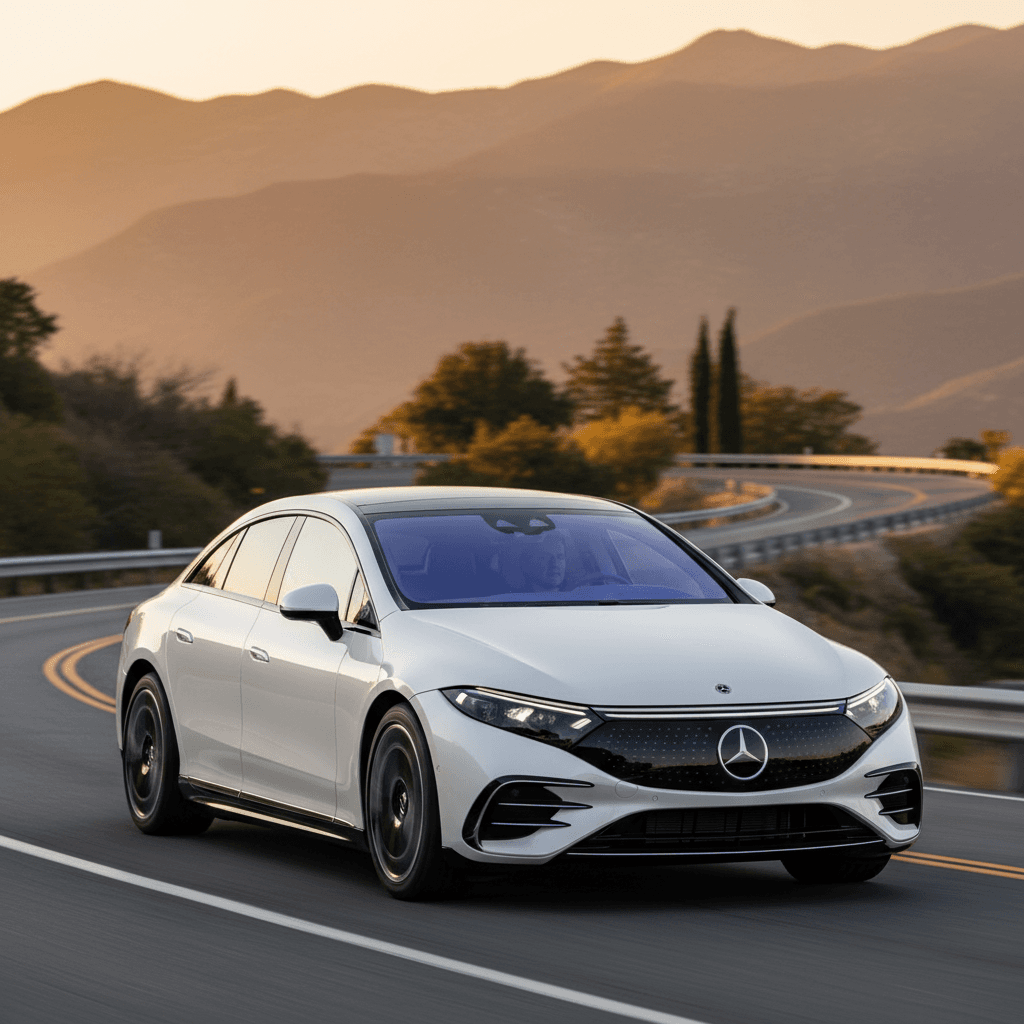 2025 Mercedes-Benz EQS 450 4MATIC electric vehicle