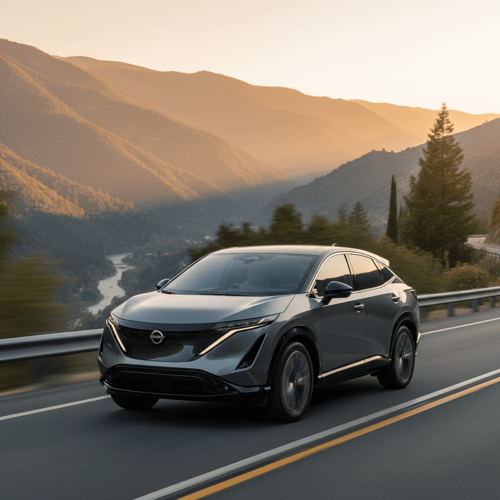 2025 Nissan Ariya Platinum+ e-4ORCE electric vehicle