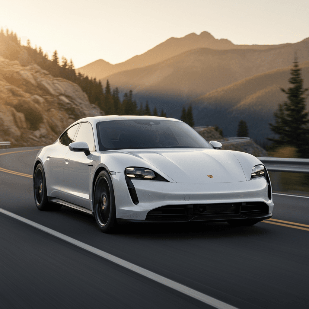 2025 Porsche Taycan 4S electric vehicle