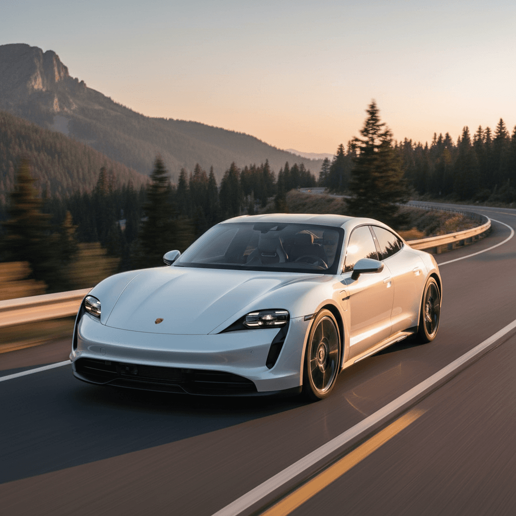 2025 Porsche Taycan Turbo S electric vehicle