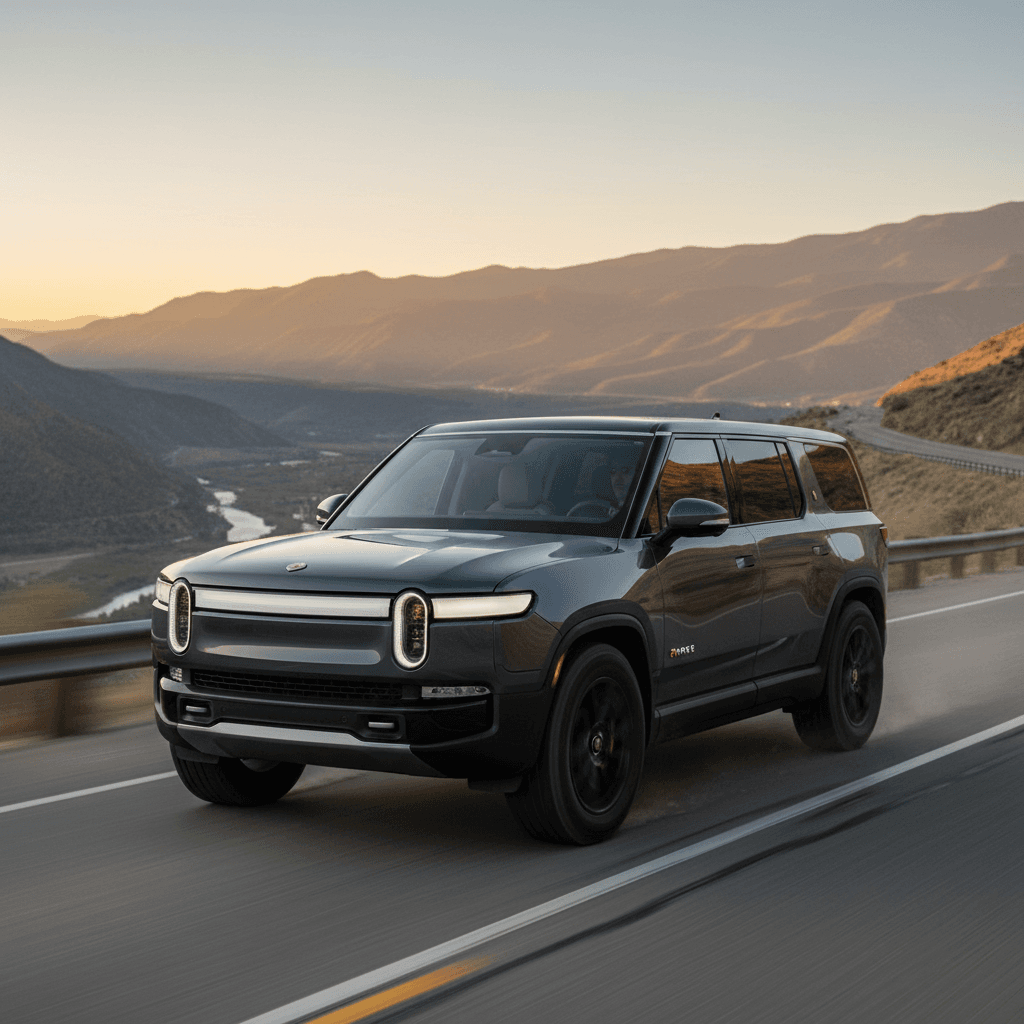 2025 Rivian R1S Dual Motor Max Pack electric vehicle