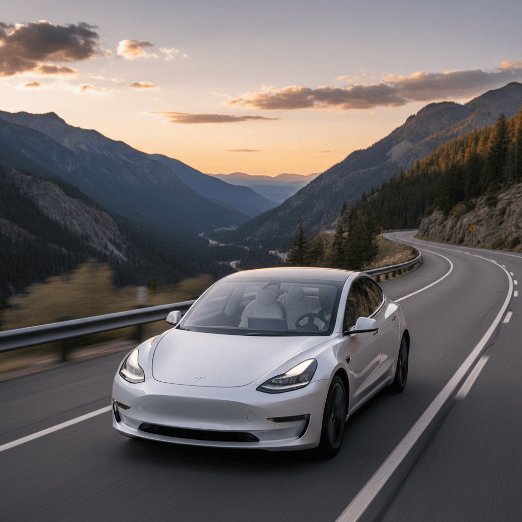 2025 Tesla Model 3 Standard Range electric vehicle