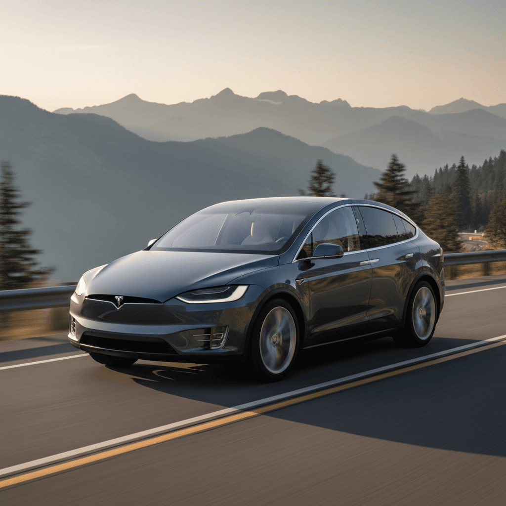 2025 Tesla Model X Dual Motor electric vehicle