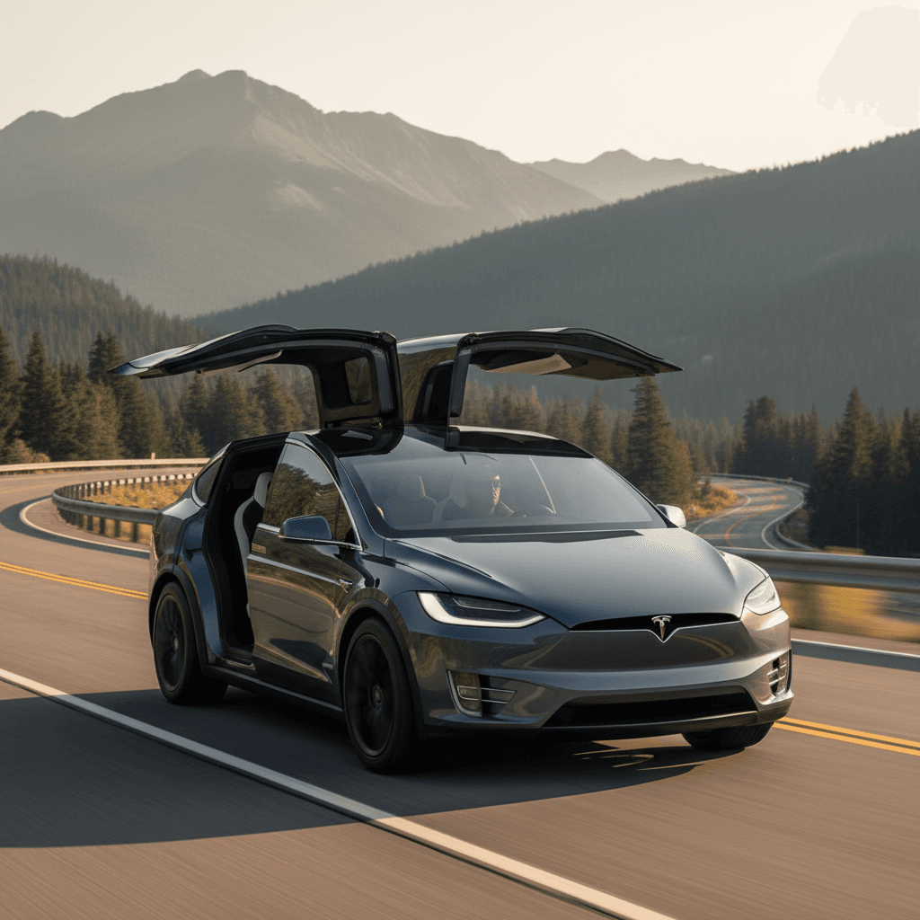 2025 Tesla Model X Plaid electric vehicle