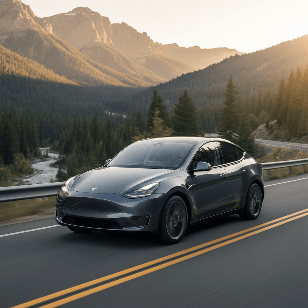 2025 Tesla Model Y Standard Range electric vehicle