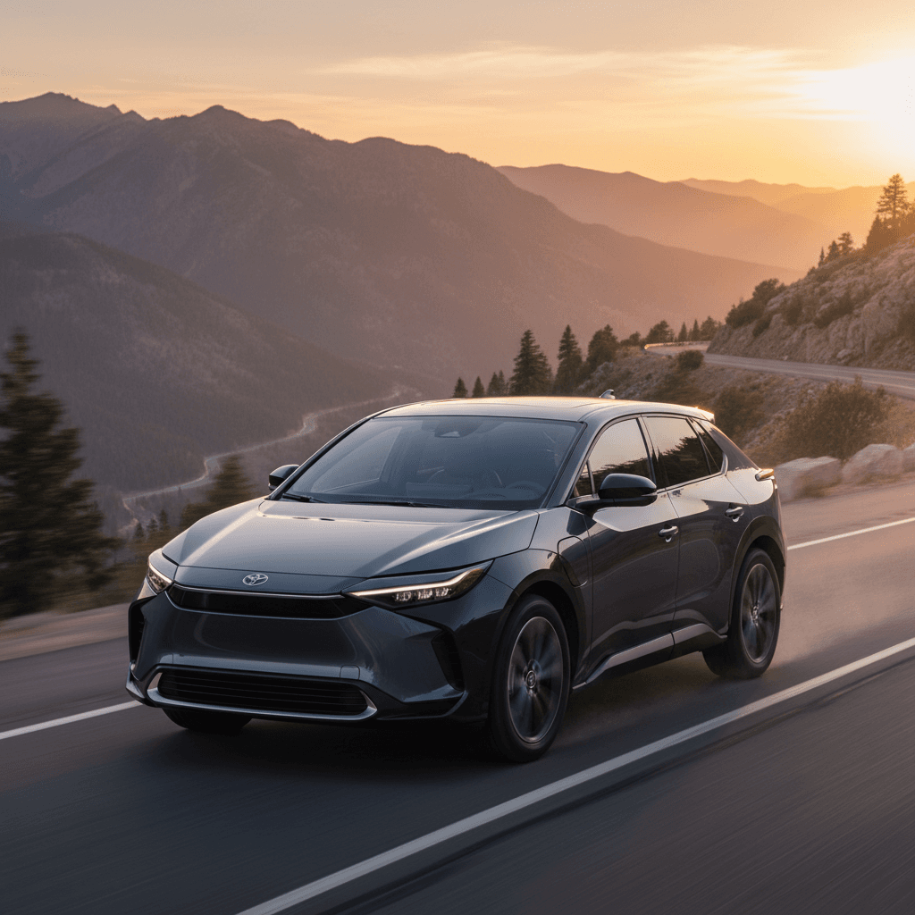 2025 Toyota bZ4X XLE FWD electric vehicle