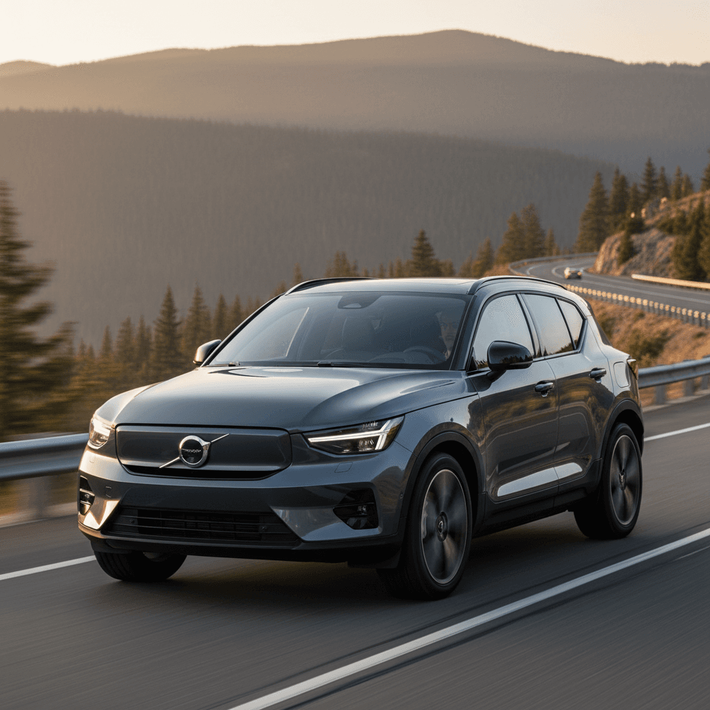 2025 Volvo C40 Recharge Twin AWD electric vehicle