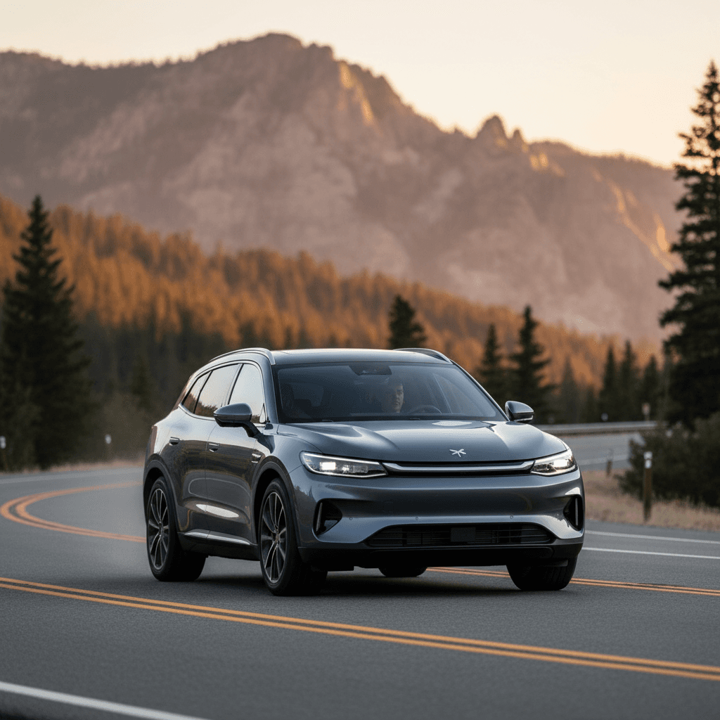 2025 XPeng G9 Long Range electric vehicle