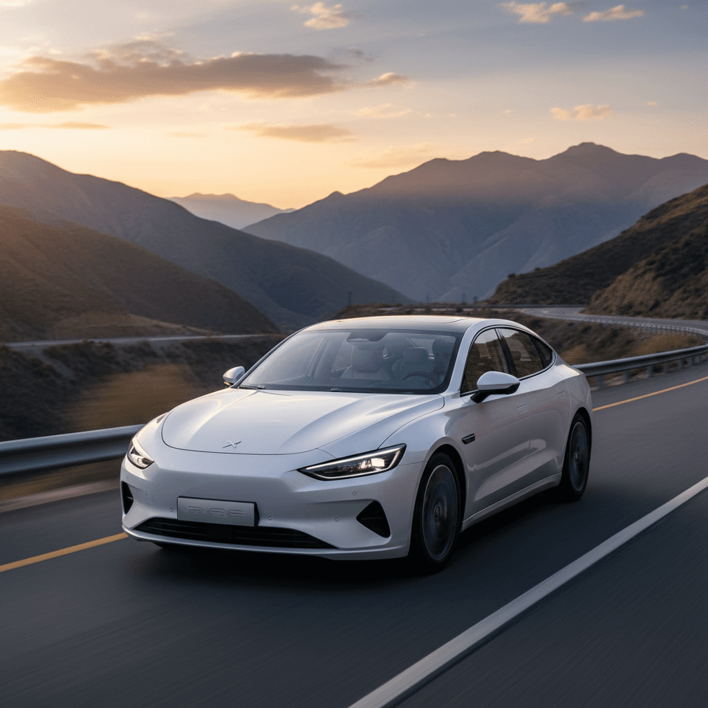 2025 XPeng P7 Long Range electric vehicle